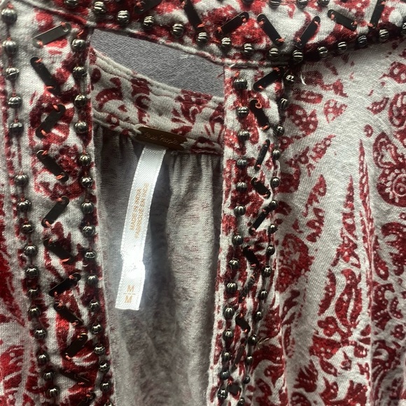 Free People Good morning cold shoulder top sz M - Picture 5 of 5